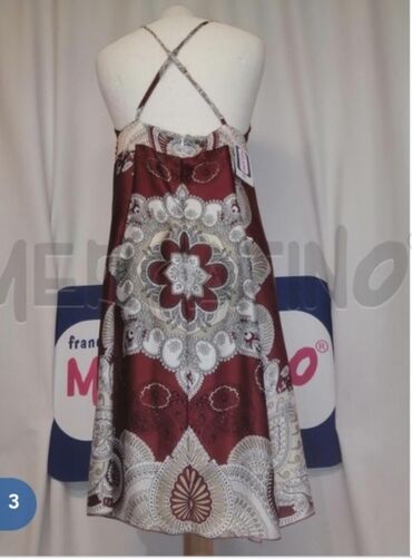 sako haljina zara: L (EU 40), color - Red, Evening, With the straps