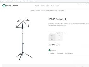 Ostali muzički instrumenti: *** AKCIJA *** 1200 Kvalitetni muzički stalak: Orginal KONIG — 2