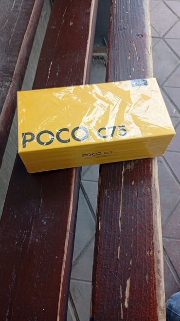 Poco: Poco C75, 128 GB, rəng - Yaşıl, Zəmanət, Sensor, Barmaq izi