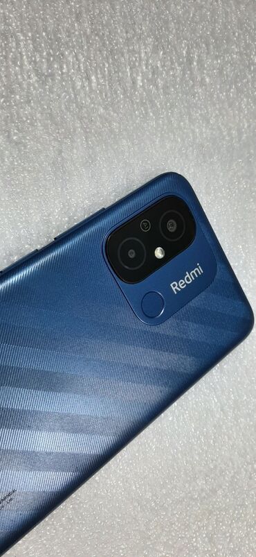 Redmi: Redmi, Redmi 12C, Б/у, 128 ГБ, цвет - Голубой, 2 SIM