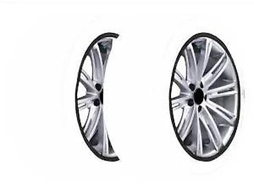 Auto oprema: Menabo Snow Socks – tekstilne navlake za gume (par), veličina XL - — 13