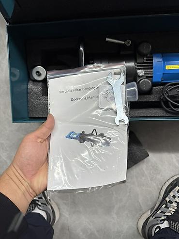 складной ящик: Портативный электрический станок для гибки арматуры (Portable rebar — 5