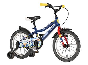 opposite milano: Bicikl kids Visitor Patrol 16" 9" V-brake + kontra, plavi perla — 1