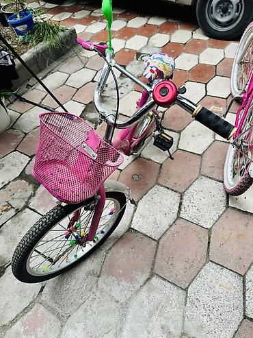 cube velo: Uşaq velosipedi – qızlar üçün, çəhrayı rəngdə Ideal veziyyetdedir - — 1