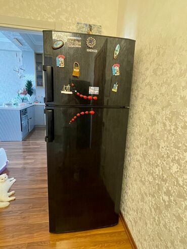 işlenmiş xaladelnik: İşlənmiş 2 qapılı Beko Soyuducu Satılır, rəng - Qara
