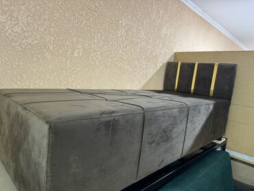 Односпальные кровати: Кровать Односпальные кровати высокого качество паралон Россия ткань — 5