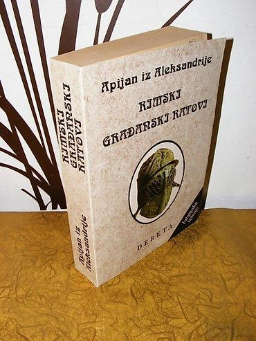 obim: Rimski gradjanski ratoviApijan iz Aleksandrijefototipsko — 1