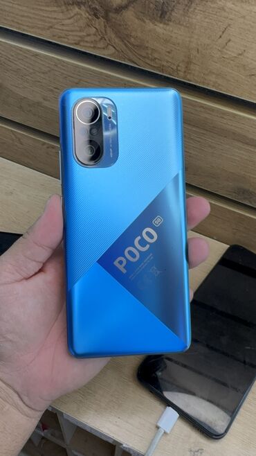 мобильные телефоны ми новые без бу: Poco F3, Колдонулган, 128 ГБ