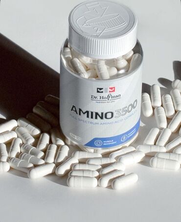 Маски, очки: 💪 Əzələlərini gücləndirmək istəyirsənsə, Dr. Hoffman Amino 3500 ilə