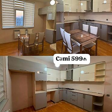 Mətbəx mebeli satılır+masa dəsti ilə birlikdə 599₼. Ölçü lalafo.az -da Mətbəx mebeli satılır+masa dəsti ilə birlikdə 599₼. Ölçü