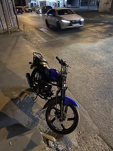 volkswagen автомат: Moped / kiçik motosiklet – mavi rəng - Model işarəsi: M50 (gövdə — 2