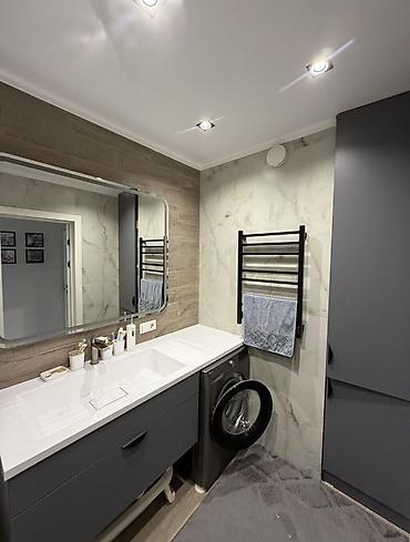 ак сарай: 2 комнаты, 82 м², 7 мкр Элитка, 10 этаж, Дизайнерский ремонт — 10