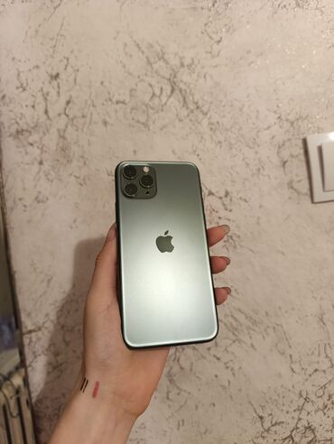 Apple iPhone: IPhone 11 Pro, Б/у, 256 ГБ, Зеленый, 61 %