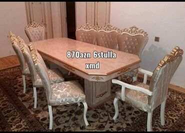 Sifarişlə masa və oturacaq dəstləri: Stol stul dəstlərimiz hər ölçüde her madelde Ucuz və keyfiyyətli Bizde -da lalafo.az — 6 Sifarişlə masa və oturacaq dəstləri: Stol stul dəstlərimiz hər ölçüde her madelde Ucuz və keyfiyyətli Bizde — 6
