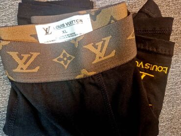 Čarape i donji veš: Gaće, XL (EU 54), Louis Vuitton, bоја - Braon, Pamuk — 7