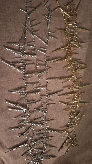 Yeni il oyuncaqları və bəzəkləri: Yolka üçün oyuncaqlar.10oyuncaq.3 bantik.2 buz bəzək yolka — 9