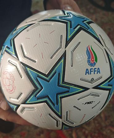 idman trenajoru: AFFA loqolu futbol topu (QİYMƏTDƏ ENDİRİM OLACAQ)!!!!!!!!! - Rəng və — 1