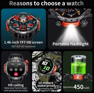 Qol saatları: Yeni, Qol saatı, rəng - Qara — 8