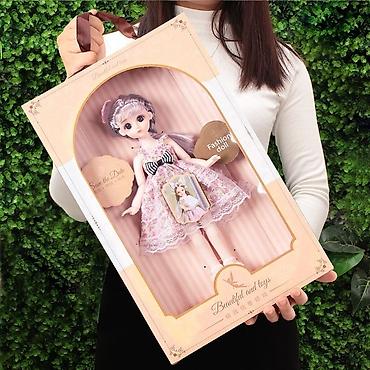 Игрушки: Детская кукла, подарочная - Стильная кукла Fashion Doll в нарядном — 5