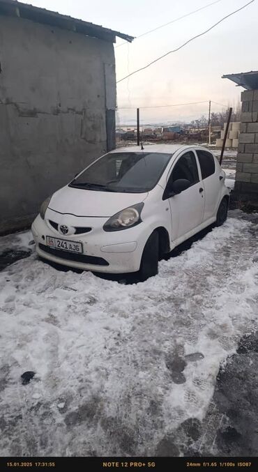 toyota aygo бишкек: Toyota Aygo: 2008 г., 1 л, Механика, Бензин, Хетчбек