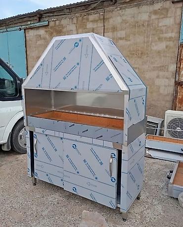 Restoran manqalları: Paslanmayan poladdan peşəkar manqal/kababxana sobası – restoran, kafe — 2