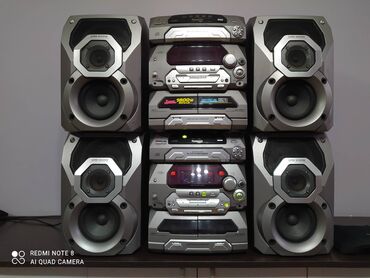 Динамики и колонки: Продаю недорого верхний PANASONIC Twin Woofer музыкальный центр есть