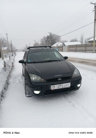 авто жаз: Ford Focus: 2002 г., 1.6 л, Механика, Бензин, Купе