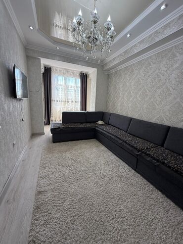 снять квартиру в заре: 1 бөлмө, 40 кв. м, 106-серия, 10 кабат, Евроремонт
