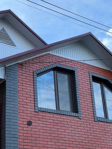 Фасадные работы: Ремонт фасада, Фасадный декор, Демонтажные работы | Рамки, Туникафон, Балясины | Сары-Таш, Сухой травертин, Алюкобонд | Минеральная вата, Penoplex, Базальт Больше 6 лет опыта — 13