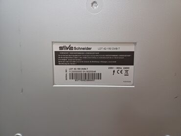 Televizori: Silva schneider tv ldt. Nemacki. 105 cm ekran dijagonala. 125 cm — 4
