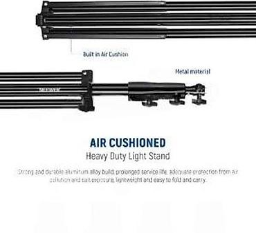 Osvetljenje: Studijski stalak za rasvetu/foto opremu - Višenamenski light stand za — 24