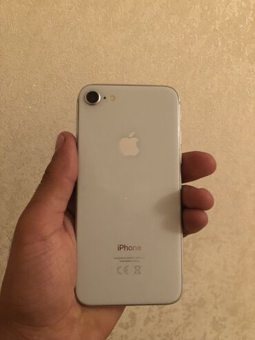 ag ekran: IPhone 8, 64 GB, Ağ, Barmaq izi