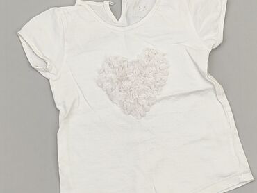 koszulki biale: Koszulka, 1.5-2 lat, 86-92 cm, stan - Bardzo dobry