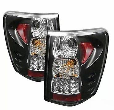 KRISTALNA CRNA LED STOP SVETLA JEEP GRAND CHEROKEE WJ | Kristalna