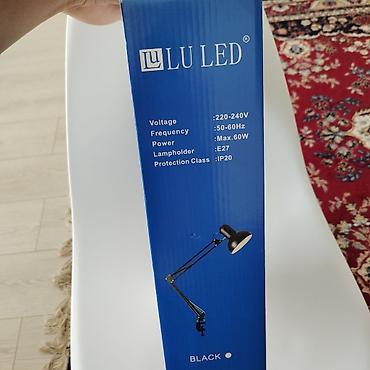 led свет: Настольная лампа на прищепке LU LED MT-800 - Цвет: белый (на коробке — 2