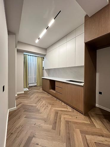 Продажа квартир: 1 комната, 43 м², Асанбай мкр Элитка, 11 этаж, Дизайнерский ремонт — 8