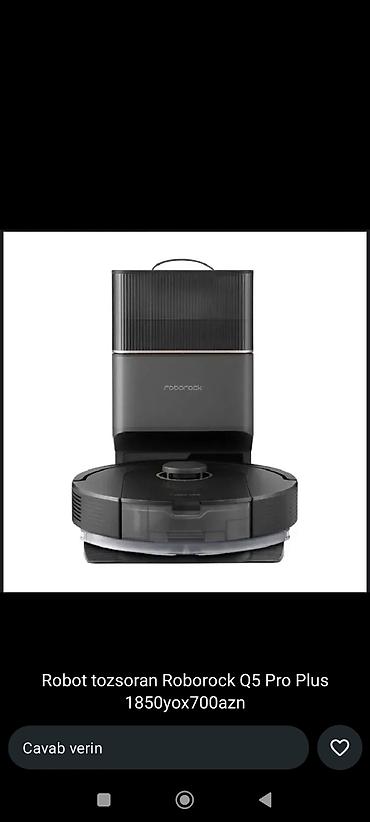 sata ssd disk: Roborock Q5 Pro Plus robot tozsoran - Avtomatik toz boşaltma — 1