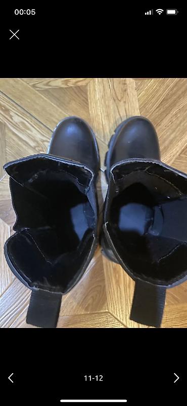 Botinka və botilyonlar: Charles&Keith, Ölçü: 38, rəng - Qara, İşlənmiş — 3