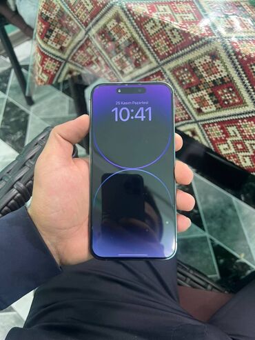 iphone 11 pro max 512 gb qiymeti: IPhone 14 Pro Max, 512 GB, Deep Purple, Face ID, Simsiz şarj