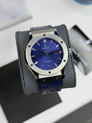 saat qabı: Yeni, Qol saatı, Hublot, rəng - Mavi — 3