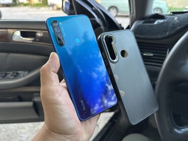 б у срочно: Redmi, Redmi Note 8, Б/у, 128 ГБ, цвет - Синий, 2 SIM