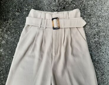 Pantalone: XS (EU 34), Visok struk, Ravne nogavice — 8