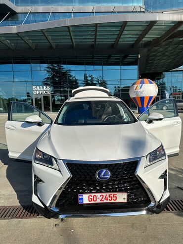 Lexus: Lexus RX: 2016 г., 3.5 л, Вариатор, Гибрид, Кроссовер