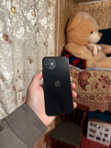 прием бу телефонов: IPhone 12, Колдонулган, Кара, 80 %