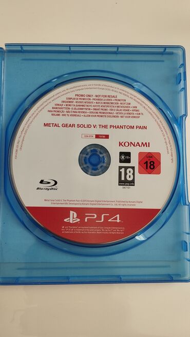 oyunlar 5: Metal Gear Solid 5: The Phantom Pain, Qarışıq janr, Yeni Disk, PS4 (Sony Playstation 4), Pulsuz çatdırılma