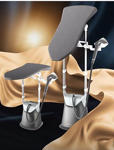 Бытовая техника: Отпариватель Philips, Напольный, 2 л, Долив воды в процессе глажки — 1