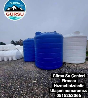 Baklar və çənlər: Bak, Plastik, 10000 l l, Yeni, Pulsuz çatdırılma — 22