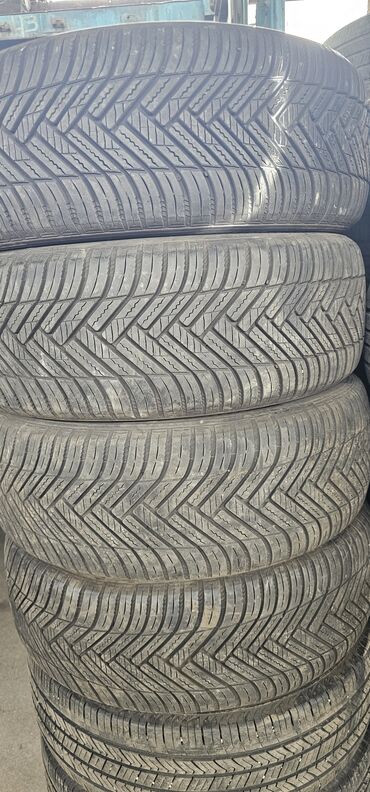 пресс чөп: Шины 215 / 55 / R 17, Лето, Б/у, Комплект, Легковые, Корея, Nexen