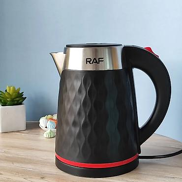 xrom caydan: №: 4737 Məhsulun adı: Elektrik çaydan RAF 7931 Black Brend: RAF — 4