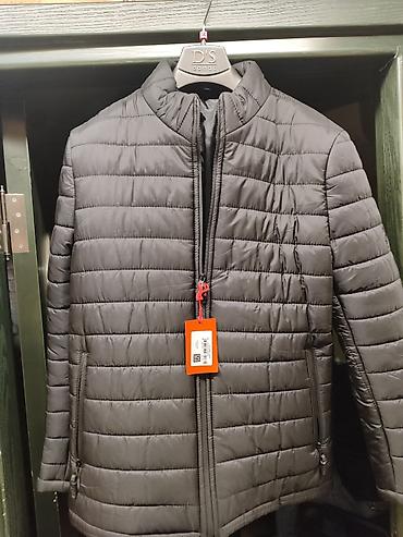 balonka kurtka turkce: DS Domat kişi qışlıq/puffer gödəkçə L ölçü - Rəng: qara - Model — 1